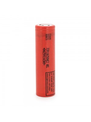 Аккумулятор 18650 Li-Ion LG ICR18650HE2 (LG HE2), 2500mAh, 20A, 4.2/3.6/2.0V, Red