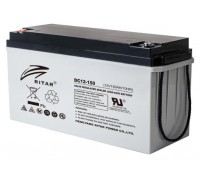 Акумуляторна батарея AGM RITAR DC12-150, Gray Case, 12V 150Ah (483х170х241)