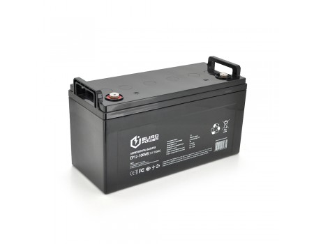 Акумуляторна батарея EUROPOWER AGM EP12-100M8 12 V 100 Ah (329 х 172 х 218) Black Q1