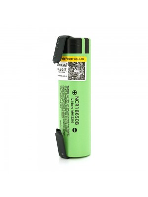 Аккумулятор 18650 Li-Ion LiitoKala Lii-34B-N, 3400mAh (3200-3400mAh), 3.7V (2.75-4.2V), Green, PVC BOX