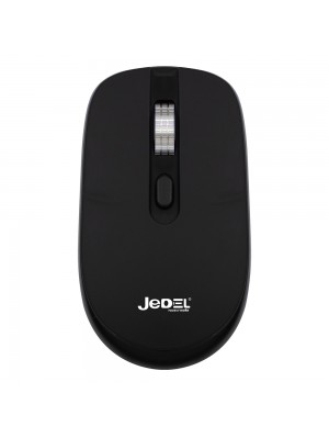 Миша бездротова JEDEL WD100, 1200-1600DPI, Black, 2.4GHZ+Bluetooth 5.0, Box