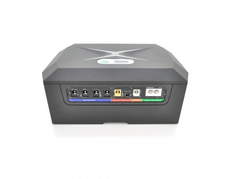 ИБП DCP-UPS-120W для роутеров/коммутаторов/PON/POE-430, 5/9/12V, 2A, 8*18650 (2600MAh), Black, BOX