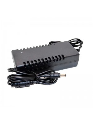 Зарядний пристрій LiFePo4 акумуляторів 12V, штекер 5,5, з індикацією, DC:14.6V 3A, BOX, (80*43*30 mm)