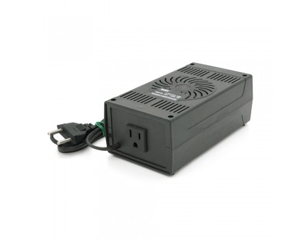 Преобразователь напряжения понижающий MERLION PN-250, Input 220 V/Output 110V, 250W, трансформаторный