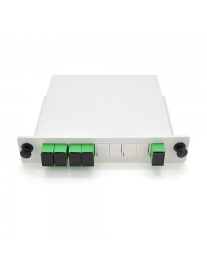 Cплиттер Merlion ML-OP-S604, PLC: 1x4 SC/APC, 130x110x25mm