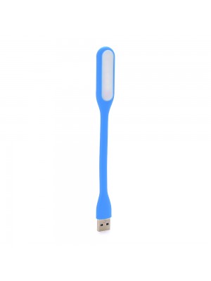 Фонарик гибкий LED USB, Blue, OEM