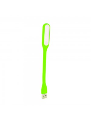 Фонарик гибкий LED USB, Green, OEM