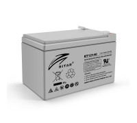 Акумуляторна батарея AGM RITAR RT12140H, Gray Case, 12V 14.0Ah ( 151 x 98 x 95 (101) ) Q4