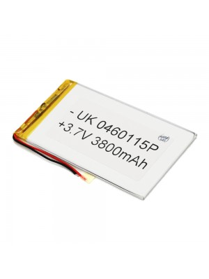 Літій-полімерний аккумулятор 4*60*115mm 3,7V (Li-ion 3.7В 3500мА·ч)