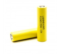 Аккумулятор 18650 Li-Ion LG LGDBHE41865-HE4, 2500mAh, 35A, 4.2/3.7/2.5V, YELLOW, 2 шт в упаковке, цена за 1 шт