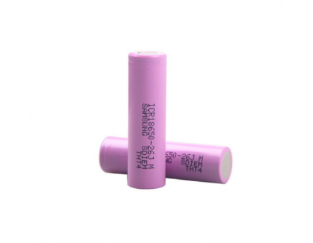 Аккумулятор 18650 Li-Ion Samsung ICR18650-26J, 2600mAh, 5.2A, 4.2/3.6/2.5V, PINK, 2 шт в упаковке, цена за 1 шт