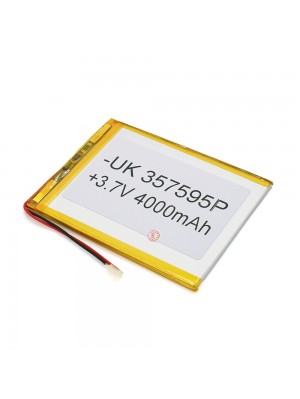 Літій-полімерний аккумулятор 4*75*95mm (Li-ion 3.7В 4000мА·год)