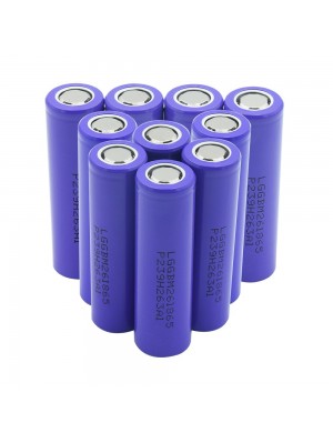 Аккумулятор Li-Ion 18650 GBM261865 (LG M26), 2600mAh, 10A, 3.7V цена за штуку, Purple, 2 шт. в упаковке, цена за 1 шт