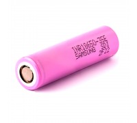 Аккумулятор 18650 Li-Ion Samsung INR18650-35E, 3500mAh, 8A, 4.2/3.6/2.5V, PINK, 2 шт в упаковке, цена за 1 шт