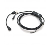 2  in 1  MicroUSB/PC HD эндоскоп, мини камера 7.0 mm, мягкий провод, 1,5м