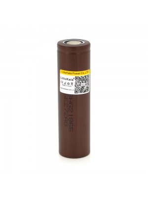 Аккумулятор 18650 Li-Ion LiitoKala Lii-HG2, 3000mAh (2850-3000mAh), 30A, 3.7V (2.75-4.2V), Brown, PVC BOX