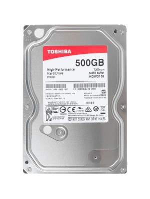Накопичувач HDD SATA  500GB Toshiba P300 7200rpm 64MB (HDWD105UZSVA)