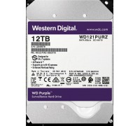 Накопичувач HDD SATA 12.0TB WD Purple 7200rpm 256MB (WD121PURZ)