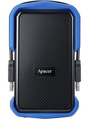 Зовнішній жорсткий диск 2.5" USB 2.0TB Apacer AC631 Black/Blue (AP2TBAC631U-1)