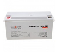 Акумуляторна батарея LogicPower 12V 150AH (LPM-GL 12 - 150 AH) GEL