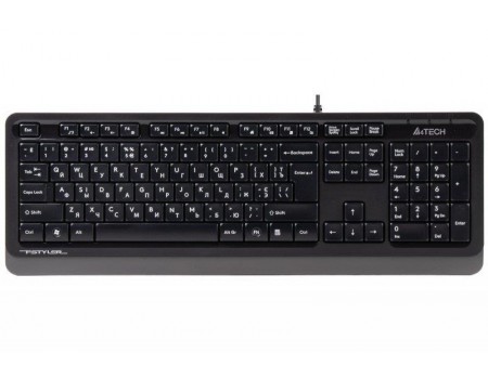 Клавіатура A4Tech FK10 Ukr Grey
