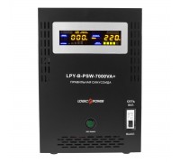 Джерело безперебійного живлення LogicPower LPY-B-PSW-7000VA+ (5000Вт)10A/20A, з правильною синусоїдою 48V