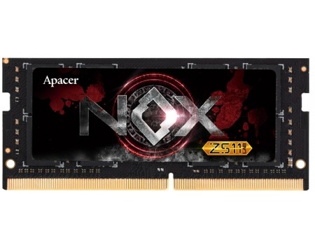 Модуль памяти SO-DIMM 16GB/3200 DDR4 Apacer NOX Black (A4S16G32CLYBDAA-1)