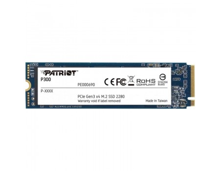 Накопичувач SSD 2TB Patriot P300 M.2 2280 PCIe NVMe 3.0 x4 TLC (P300P2TBM28)