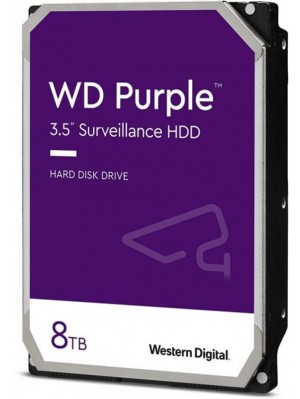 Накопитель HDD SATA 8.0TB WD Purple 5640rpm 128MB (WD84PURZ)