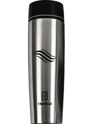 Термопляшка Tavialo 460 мл металевий сріблястий + 2 ущільнювальних кільця (190460109)