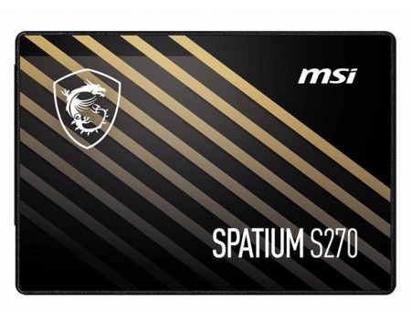 Накопичувач SSD  240GB MSI Spatium S270 2.5" SATAIII 3D TLC (S78-440N070-P83)