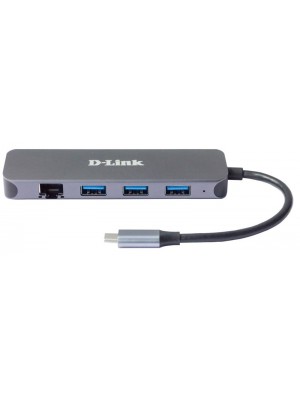Концентратор USB Type-C D-Link DUB-2334
