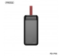 Універсальна мобільна батарея Proda PD P-96 30000mAh Black (PRD-PD-96-BK)