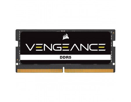 Модуль пам`ятi SO-DIMM 16GB/4800 DDR5 Corsair Vengeance Black (CMSX16GX5M1A4800C40)