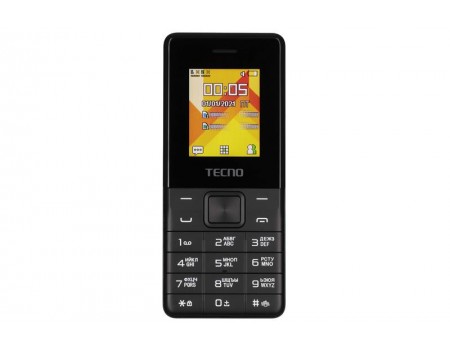 Мобiльний телефон Tecno T301 Dual Sim Phantom Black (4895180778674)