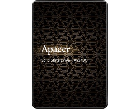 Накопитель SSD 960GB Apacer AS340X 2.5" SATAIII TLC (AP960GAS340XC-1)