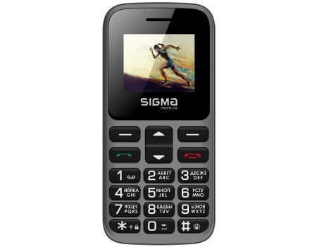 Мобільний телефон Sigma mobile Comfort 50 Hit 2020 Dual Sim Grey (4827798120927)