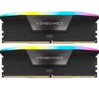 Модуль пам`ятi DDR5 2x16GB/7200 Corsair Vengeance RGB Black (CMH32GX5M2X7200C34)