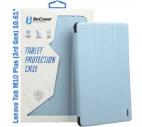 Чехол-книга BeCover Soft Edge Lenovo Tab M10 Plus TB-125F (3rd Gen)/K10 Pro TB-226 10.61" Light Blue (708370)