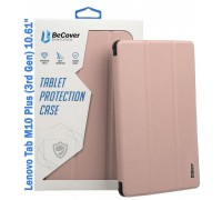 Чохол-книжка BeCover Soft Edge для Lenovo Tab M10 Plus TB-125F (3rd Gen)/K10 Pro TB-226 10.61" Rose Gold (708369)