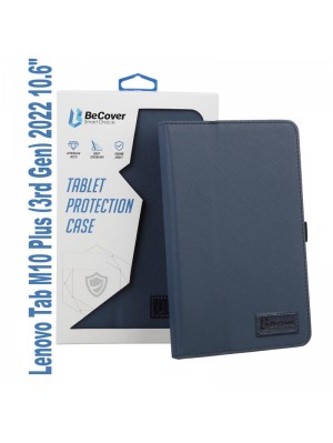 Чохол-книжка BeCover Slimbook для Lenovo Tab M10 Plus TB-125F (3rd Gen)/K10 Pro TB-226 10.61" Deep Blue (707980)