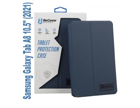 Чохол-книжка BeCover Premium для Samsung Galaxy Tab A8 SM-X200/SM-X205 Deep Blue (707976)