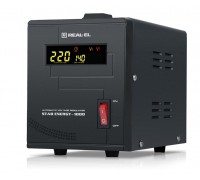 Стабілізатор REAL-EL Stab Energy-1000 Black