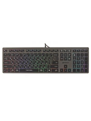 Клавіатура A4Tech Fstyler FX60 Grey Neon Backlit