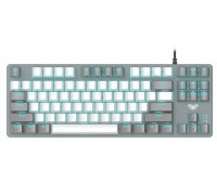 Клавіатура Aula Mechanical F3287 White/Grey Keycap KRGD Blue (6948391240688)