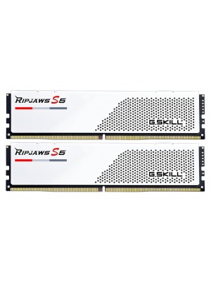 Модуль пам`ятi DDR5 2x16GB/5600 G.Skill Ripjaws S5 White (F5-5600J3636C16GX2-RS5W)