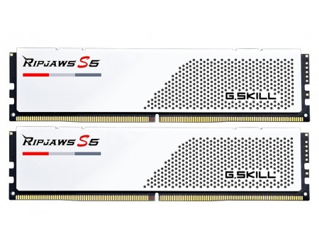 Модуль пам`ятi DDR5 2x16GB/5600 G.Skill Ripjaws S5 White (F5-5600J3636C16GX2-RS5W)