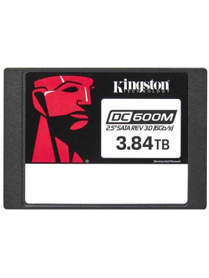 Накопичувач SSD 3.84TB Kingston SSD DC600M 2.5" SATAIII 3D TLC (SEDC600M/3840G)