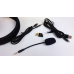 Bluetooth-гарнiтура Hator Hyperpunk 2 Wireless Tri-mode Black/Lilac (HTA-859)
