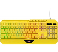 Клавіатура 2E Gaming KG315 RGB USB Yellow Ukr (2E-KG315UYW)